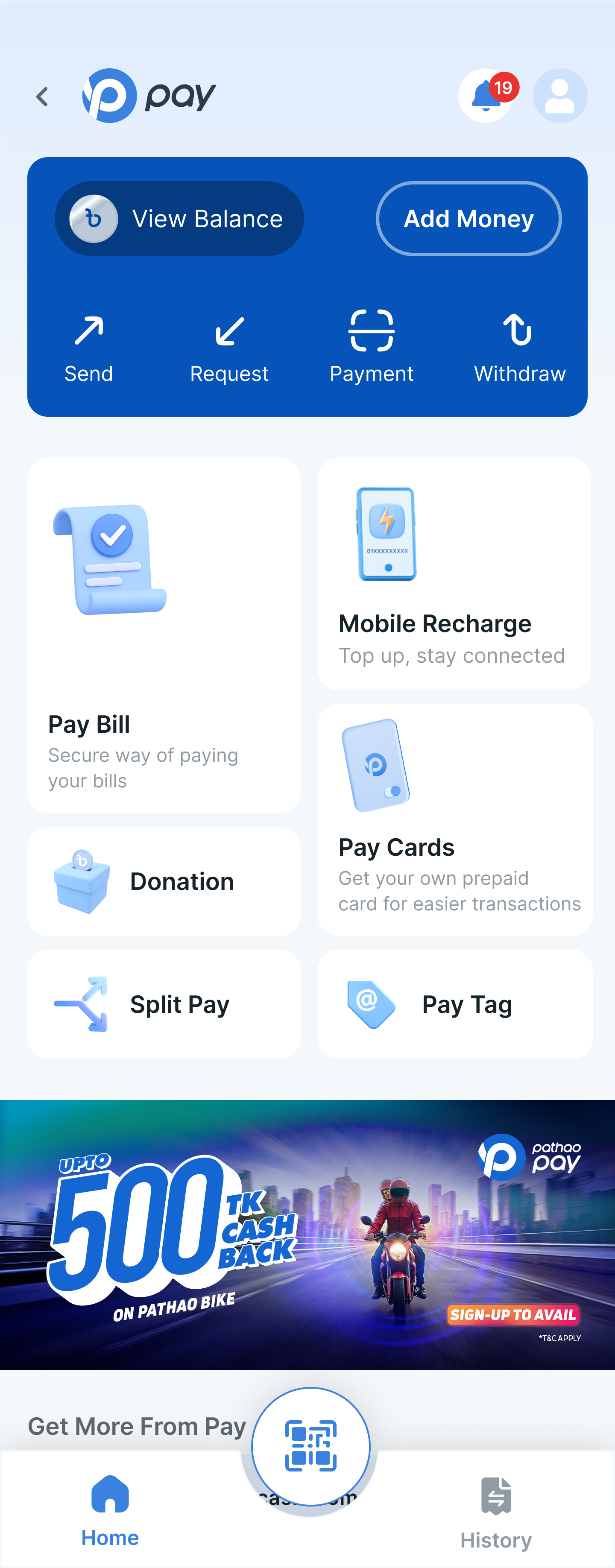 Pay Screen