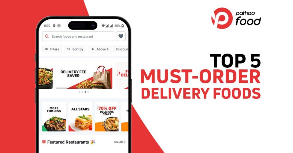 Top 5 Must-Order Delivery Foods