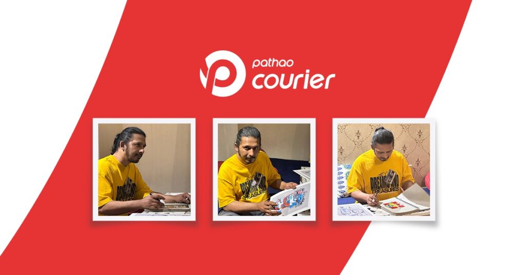 Pathao Courier x Arnob Bringing Art to Your Home