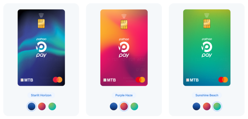 Pay Card Options