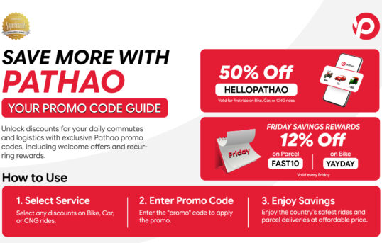 Best Promo Offers for Pathao Bike, Car, CNG & Parcel