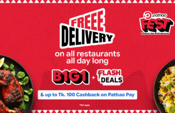 Pathao Fest Food Offers B1G1 Free Delivery & More