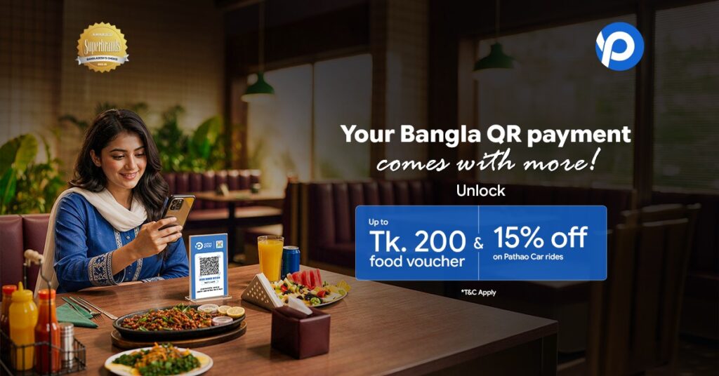 Pay with Bangla QR, Get a Little Extra with Pathao